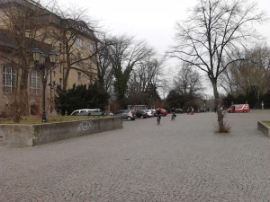 Karolinenplatz oder Parkplatz? Foto: A. Bröder